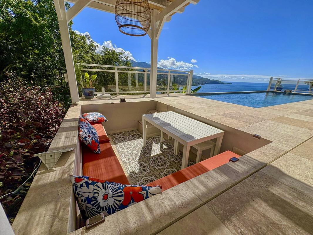 26.Location Villa piscine vue mer Bouillante Guadeloupe_Piscine Vue mer